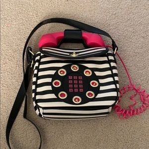 Betsey Johnson *WORKING* phone purse